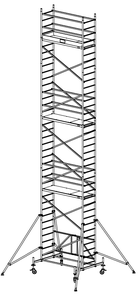 Rusztowanie aluminiowe jezdne KRAUSE ProTec XS - 10,80m 920089
