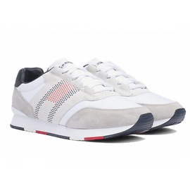 Buty Tommy hilfiger Corporate material mix runner > fm0fm02056 100