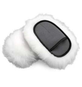 Flexipads Merino Swirl Free Soft Wool Wash Mitt