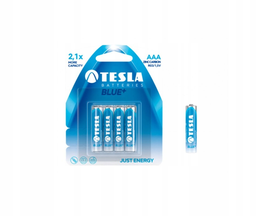 TESLA BATERIE LR03 PALUSZKI AAA BLUE+ 4sztuki