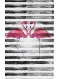 Ręcznik plażowy PINK FLAMINGO