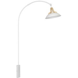 Kinkiet 1-PŁ FUMUS WHITE DUŻY 874C/D Aldex
