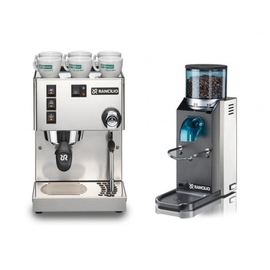 zestaw Rancilio SILVIA E V5 2019 + ROCKY SD