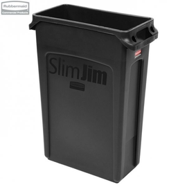 Kosz Slim Jim® With Venting 87L Black