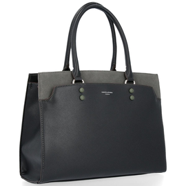 David Jones Firmowe Torebki Damskie Elegancki Kufer w rozmiarze XL Czarna (kolory)