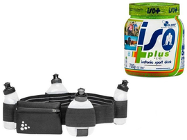 Craft Water Belt + Olimp Iso Plus 700g
