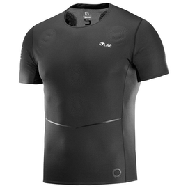 Salomon S-LAB NSO Tee | Black - męska koszulka biegowa