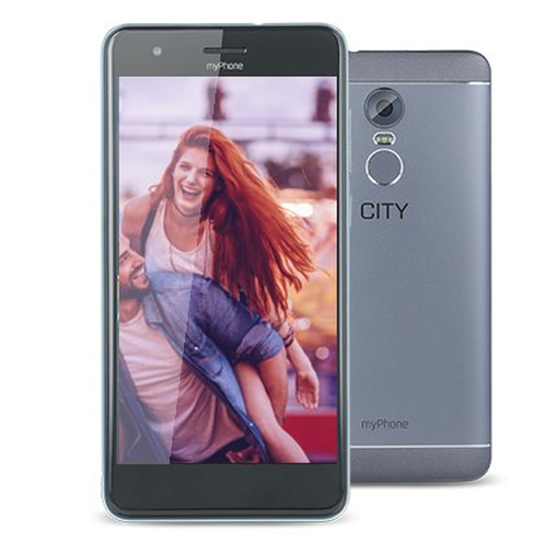 MyPhone City - dynamiczny, elegancki, idealnie zaprojektowany smartfon - czytnik linii papilarnych - dostępne od ręki