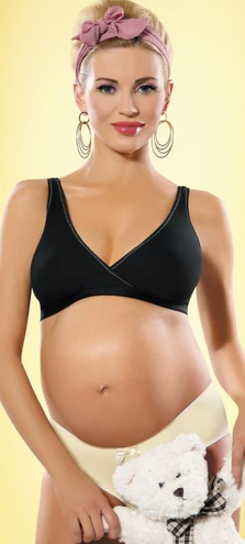 Biustonosz do karmienia BLACKBERRY CREAM BRA