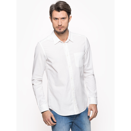 Wrangler "L/S 1 Pkt Shirt" White