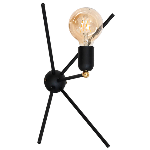 KINKIET 1-PŁ ASTRA I BLACK 938C1 Aldex