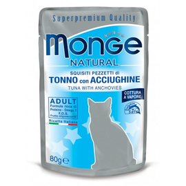 MONGE SASZETKA TUŃCZYK Z ANCHOIS W GALARECIE 80G