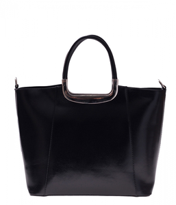 Elegancki kuferek Skórzany genuine Leather Czarny (kolory)