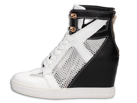 -58%Trampki na koturnie sneakersy VICES JT9-1