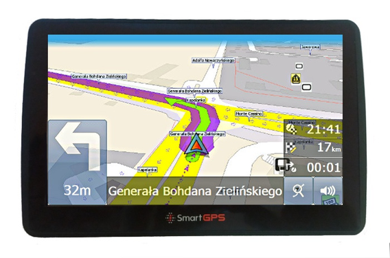 Nawigacja SmartGPS SG775 - Europa - 7 cali - multimedialna - dostępne od ręki