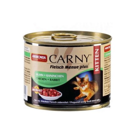 Animonda Carny Kitten Kurczak + Królik puszka 200g