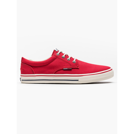 Tommy Jeans "Textile Sneaker "Tango Red