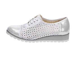Półbuty ażurowe POLSKIE buty DEONI P12A SV