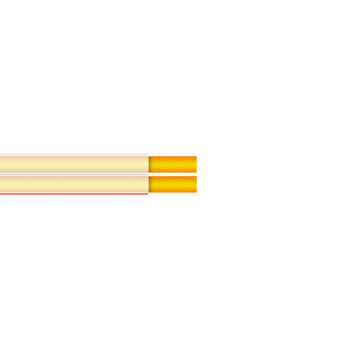 Kabel głośnikowy płaski przeźroczysty HiFi 2 żyły miedziane (grubość żył 2 x 1.50 mm2)