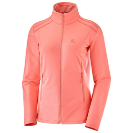 Salomon Discovery LT FZ W | Desert Flower damska bluza do biegania