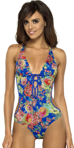 Kostium jednoczęściowy monokini LORIN 4074/7 (V1)