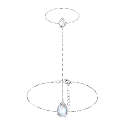 Bransoletka z pierścionkiem Something New Silver