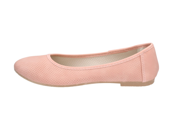 Różowe baleriny, buty damskie SABATINA 113