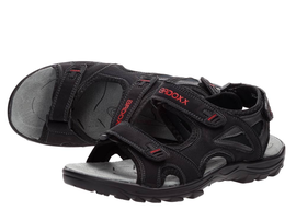-50% Sandały męskie nadwymiar BADOXX 9036 BK