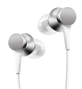 Xiaomi HSEJ03JY - matowy srebrny - słuchawki stereo - dostępne od ręki