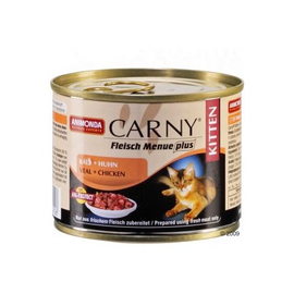 Animonda Carny Kitten Cielęcina + Kurczak puszka 200g