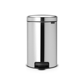 Kosz pedałowy NEWICON 12L Brilliant Steel