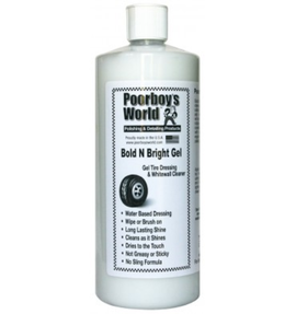 Poorboy's World Bold N Bright Tire Dressing Gel 946ml