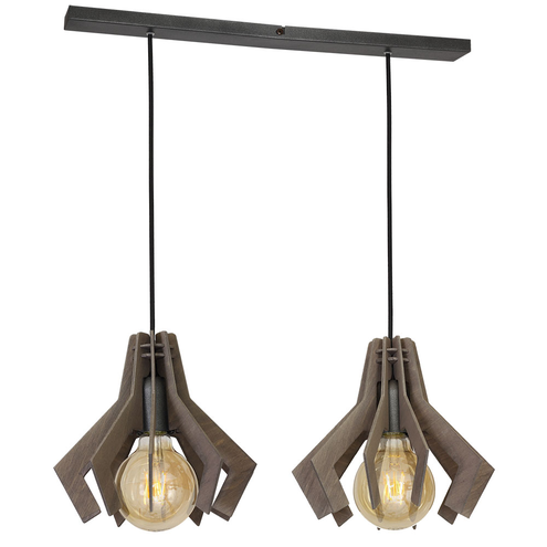 Lampa wisząca 2-pł PAT Grey 885H21/L Aldex