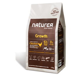 Naturea Grain Free Growth Chicken 12 kg – kurczak bez zbóż dla szc