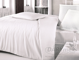 Pościel satynowa Vivario White 200x220
