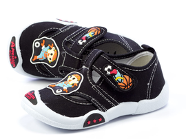 -45%Markowe trampki dziecięce AMERICAN TEN4 BK