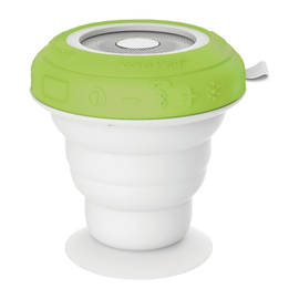 Skymaster Pocket Głośnik bezprzewodowy Bluetooth Party z LED Zielony