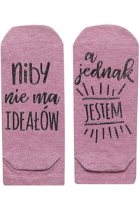 Stopki DAMSKIE SOXO nie ma ideałów 667