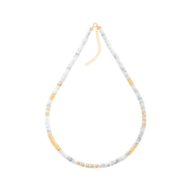 Naszyjnik Sleek White Marble