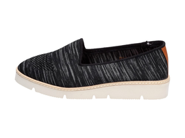 SLIP ON Czarne baleriny damskie VINCEZA 9609