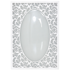 Plafon 1-PŁ CEDRIK WHITE 714PL/G Aldex