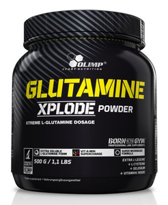 Olimp Glutamine Xplode 500g - aminokwasy, lepsza i skuteczna regeneracja