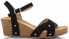 Uniwersalne Buty Damskie Koturny firmy Lady Glory Czarne (kolory)