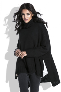 Sweter z szerokim golfem fb455