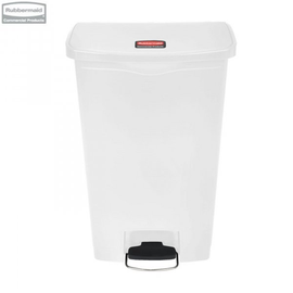 Kosz Slim Jim® Step-On 68L Resin Containers white