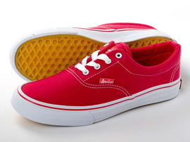 Markowe trampki czerwone AMERICAN CLUB 63V
