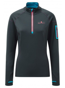 Ronhill Winter 1/2 Zip Tee - damska bluza do biegania
