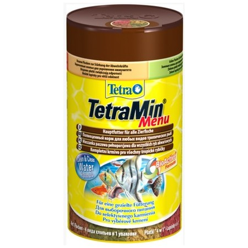 TetraMin Menu - mix płatków w czterech przegrodach - dla ryb s