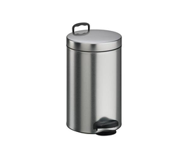 Kosz na śmieci 14L Brushed Steel