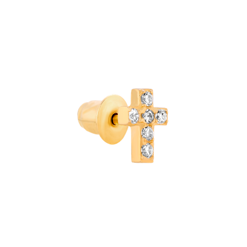 Kolczyk Mix and Match Cross Gold